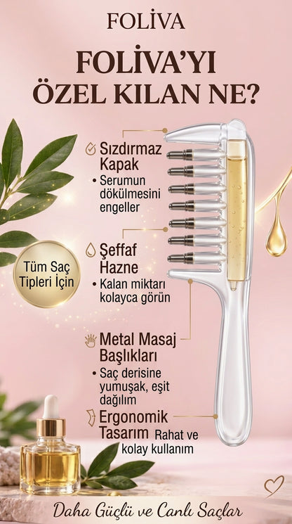 FOLİVA HAZNELİ BAKIM TARAĞI