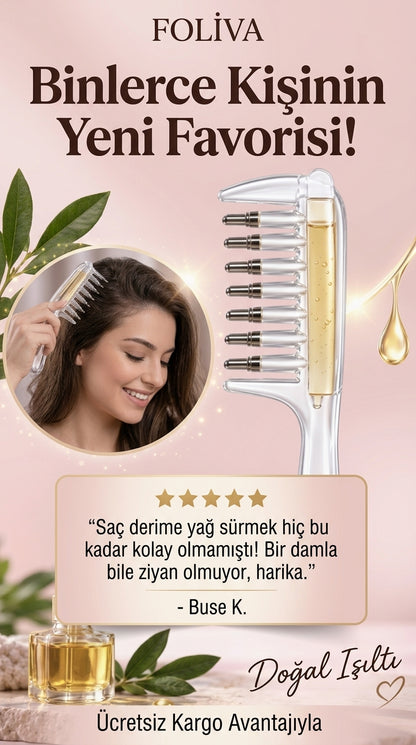 FOLİVA HAZNELİ BAKIM TARAĞI