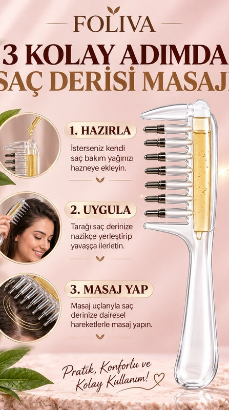 FOLİVA HAZNELİ BAKIM TARAĞI